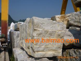 原產地直銷廣西灰色灰姑娘大理石石料荒料批發(fā)與供應